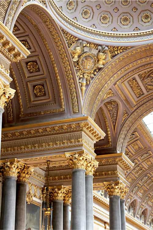 Gold ornate interior